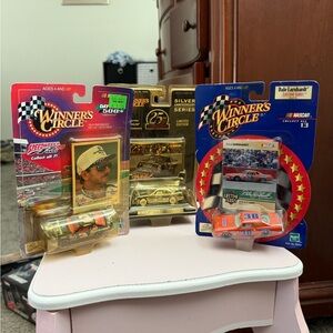 Hasbro Winner's Circle Die-Cast Car Set - Gold, Silver, Red